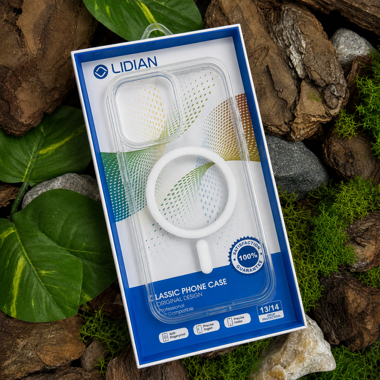 Чохол Lidian Case Magnetic iPhone 16 Pro Max Clear