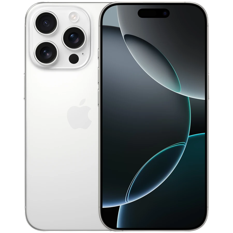 iPhone 16 Pro 128GB White Titanium (вживаний, хороший стан) Еко