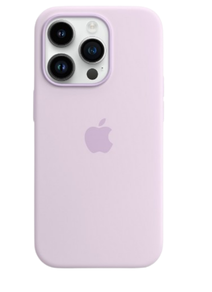 Чохол Apple silicone case with MagSafe для iPhone 14 Pro (Original Quality) Lilac