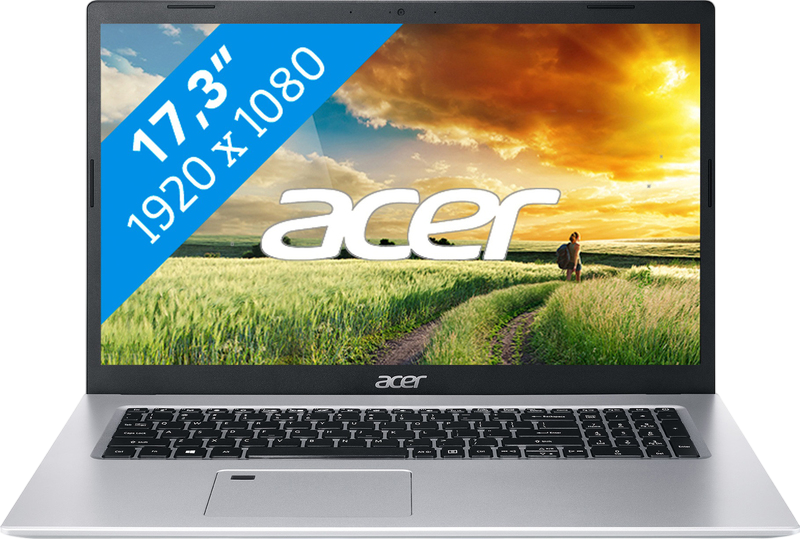 17.3'' Acer Aspire 5 A517-52G (i5-1135G7/16/256GB+1TB/MX 450) Silver (вживаний, гарний стан) A-