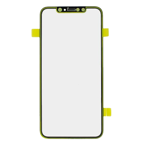 Скло дисплея+сетка iPhone X/XS Black Original