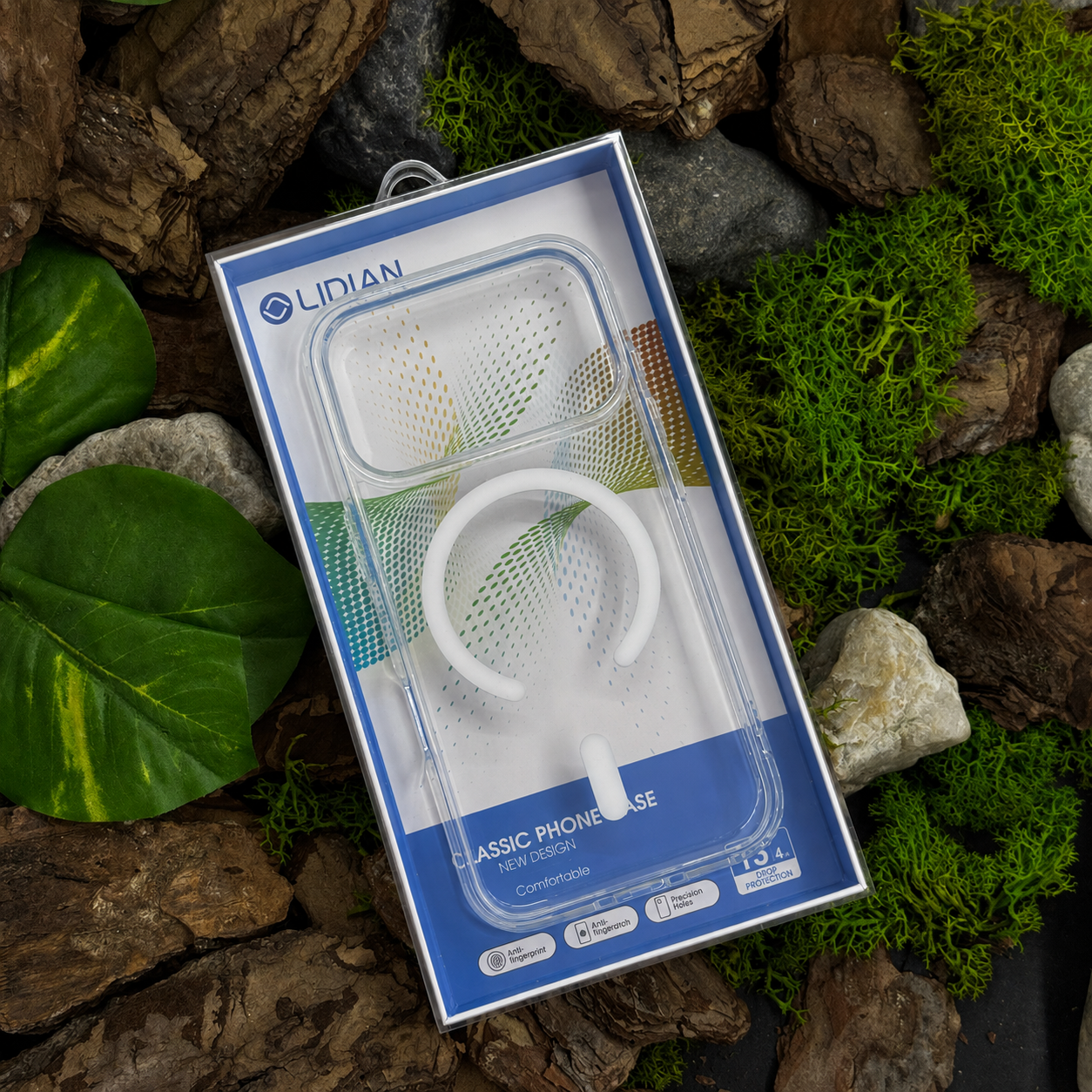 Чохол Lidian Case Magnetic iPhone 17 Pro Clear
