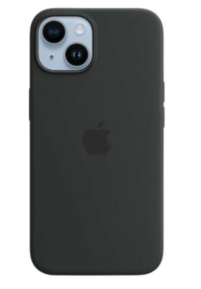Чохол Apple silicone case with MagSafe для iPhone 14 (Original Quality) Midnight