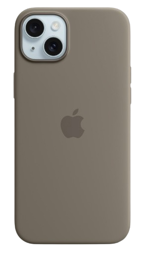 Чохол silicone case with MagSafe для iPhone 15 (Original Quality) Clay