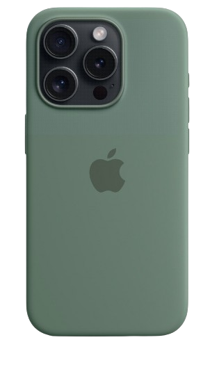 Чохол Apple silicone case with MagSafe для iPhone 15 Pro Max (Original Quality) Cypress
