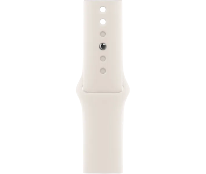 Apple Watch SE 2 40mm Starlight Aluminium Case with White Sport Band (вживаний, гарний стан) А-