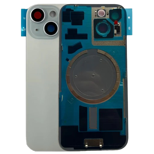 Задня кришка iPhone 15 Pink (camera+frame+magnet) Original Quality (якість оригіналу)