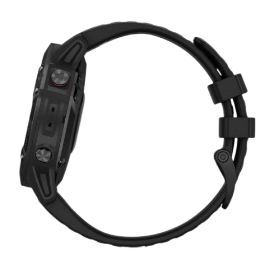 Garmin Fenix 6 Pro Black Case - Black Sport Band