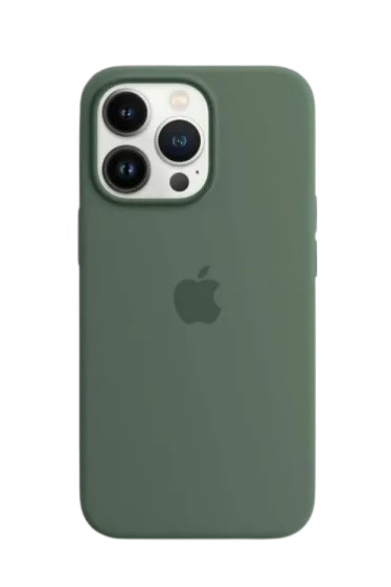 Apple silicone case with MagSafe iPhone 13 Pro Max (Original Quality) Eucalyptus