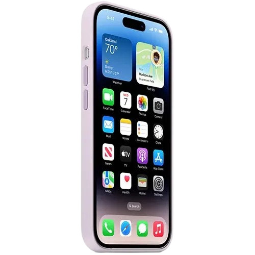 Apple silicone case FULL iPhone 16 Pro Max Lilac