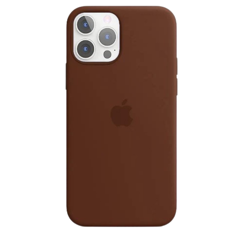 Чохол Apple silicone case iPhone 15 Pro Max Brown (HC)