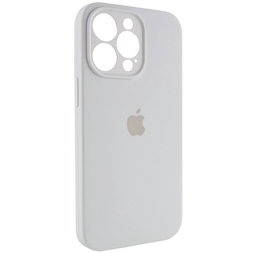 Apple silicone case FULL iPhone 15 Pro Max White