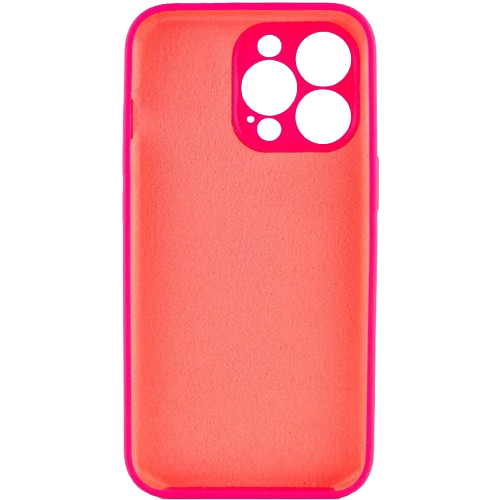 Apple silicone case FULL iPhone 15 Pro Max Pink