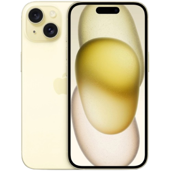 Apple iPhone 15 128GB Yellow (вживаний, ідеальний стан) А E-Sim