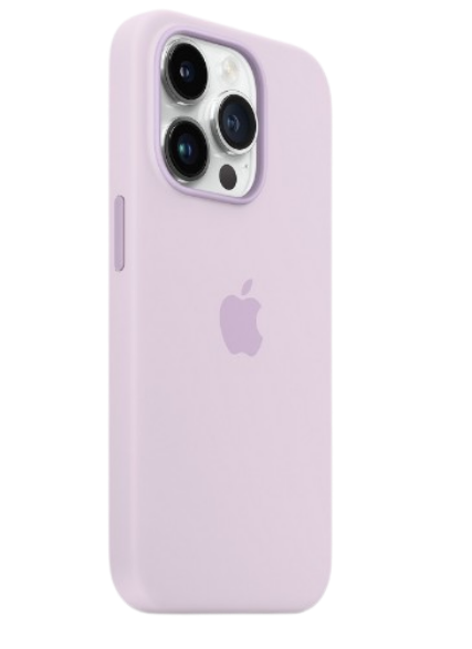 Apple silicone case with MagSafe iPhone 14 Pro Max (Original Quality) Lilac