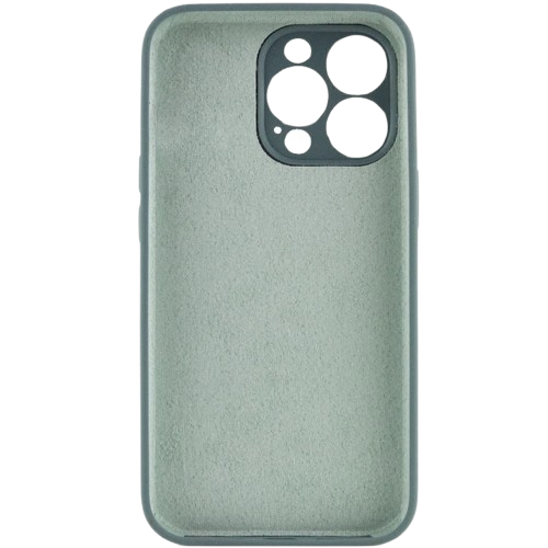 Apple silicone case FULL iPhone 15 Pro Max Pine Green