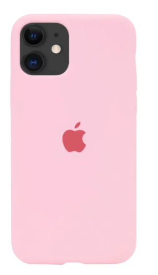 Чохол Apple silicone case iPhone 11 Light Pink (HC)