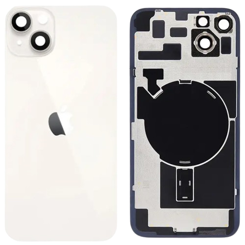 Задня кришка iPhone 14 Plus Silver (camera+frame+magnet) Original Quality (якість оригіналу)