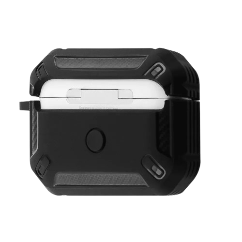 Чохол for AirPods 3 Defender CASE (з карабіном) Black