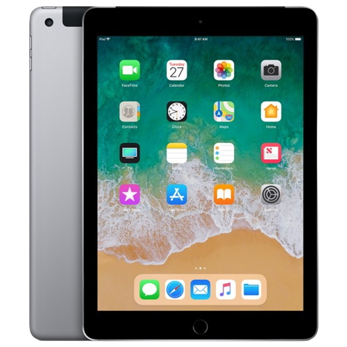 Планшет Apple iPad 6 9.7" (2018) 32GB WiFi+LTE Space Gray (вживаний, гарний стан) A-
