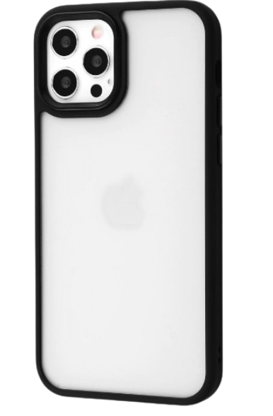 Чохол силіконовий Shadow Matte Metal Buttons Iphone 11 Pro Max Black