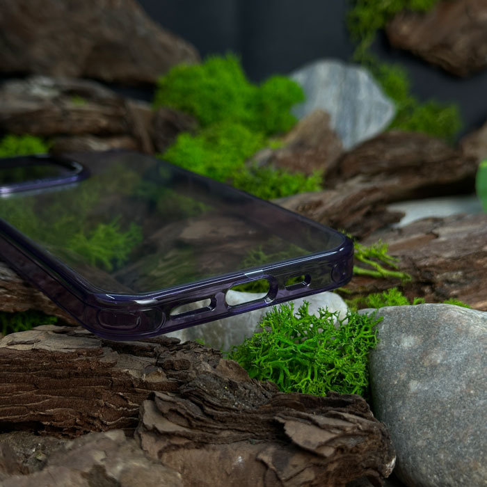 YCADEN camera protection ring iPhone 14 Pro Max Purple