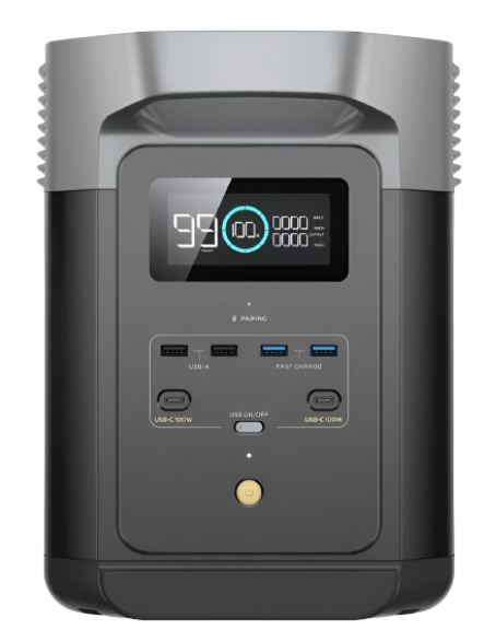 Зарядна станція EcoFlow DELTA 2 (1024 Вт·год) CN + перехідник EU
