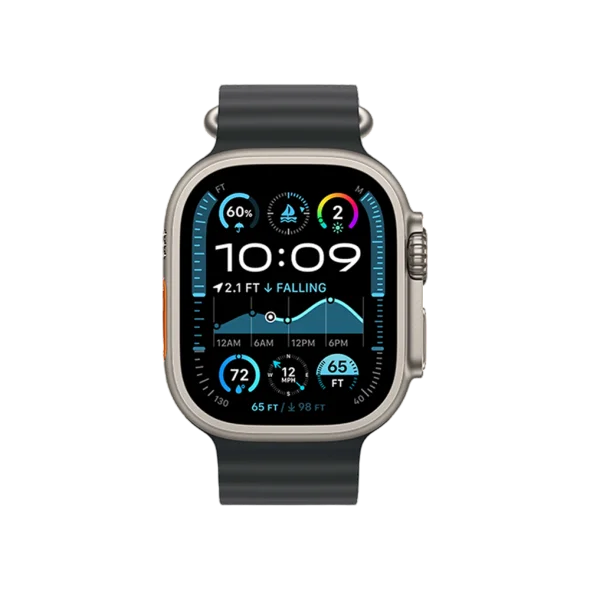Apple Watch Ultra 2 49mm GPS + LTE Titanium Case with Black Ocean (вживані, гарний стан) А-