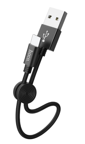 Кабель Type-C Hoco X35 Black 0.25 m