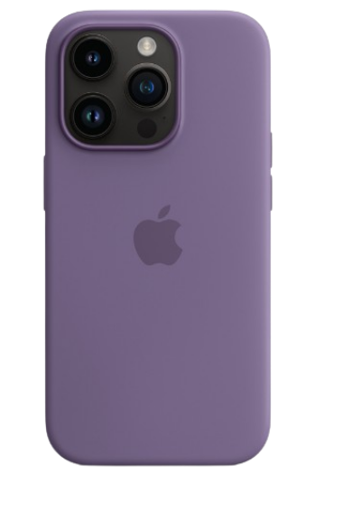 Apple silicone case with MagSafe iPhone 14 Pro (Original Quality) Iris