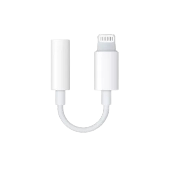 Перехідник 3.5 mm to Lightning (A1749) Original (з комплекту)