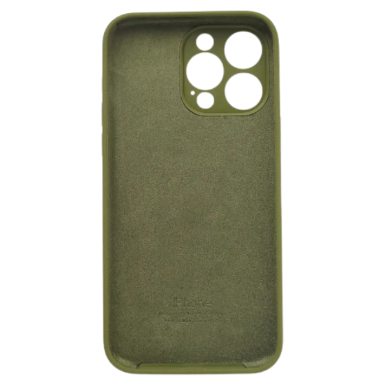 Apple silicone case FULL IPhone 14 Pro Max Virid
