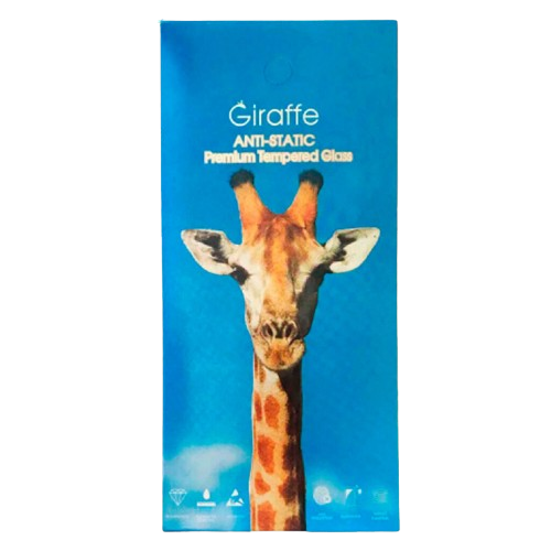 Захисне скло iPhone 7 Plus/8 Plus Giraffe White