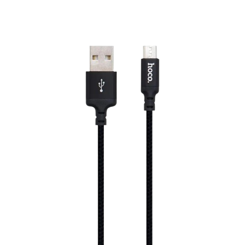 Кабель Micro USB Hoco X14 1m Black