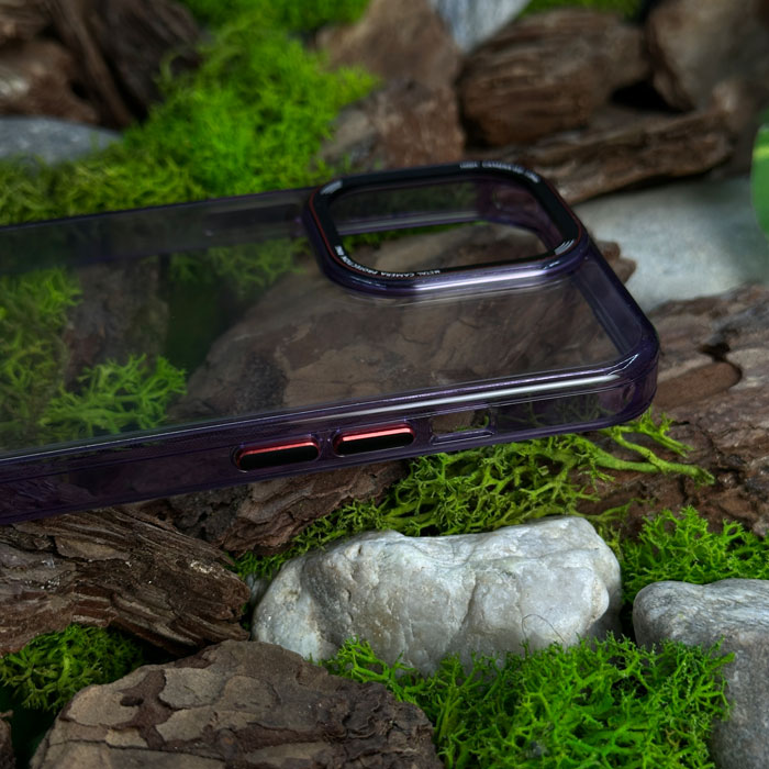 YCADEN camera protection ring iPhone 13 Pro Purple