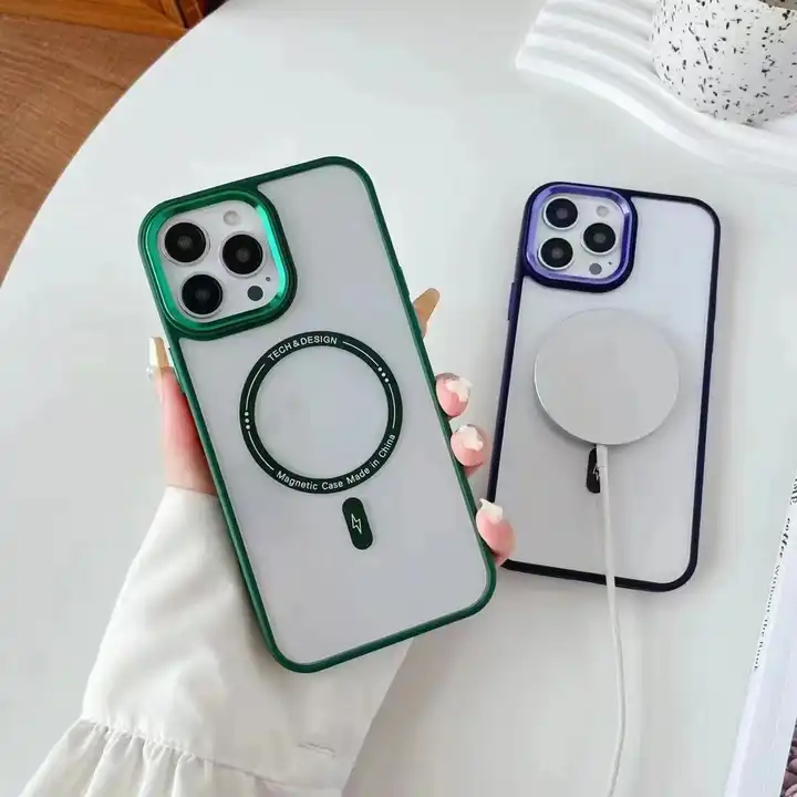 Чохол силіконовий Strong Magnetic Case iPhone 15 Pro Blue