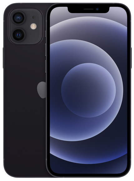 Apple iPhone 12 64GB Black (вживаний, гарний стан) A-