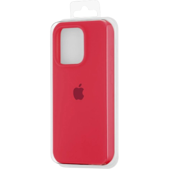 Apple silicone case FULL iPhone 15 Pro Red