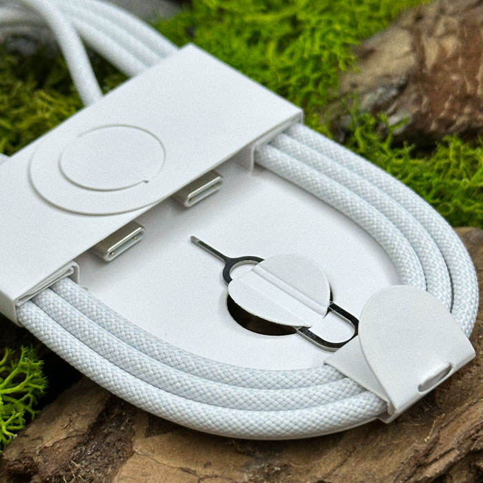 Apple USB-C Original плетений (MQKJ3ZM/A) 1m