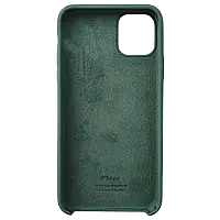 Apple silicone case FULL iPhone 11 Pine Green