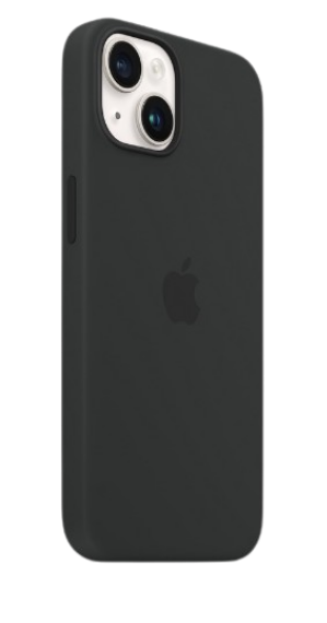 Apple silicone case with MagSafe iPhone 14 (Original Quality) Midnight