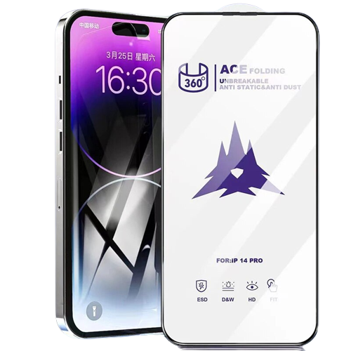 Захисне скло Iphone 12/12 Pro Ace Folding 360 Black