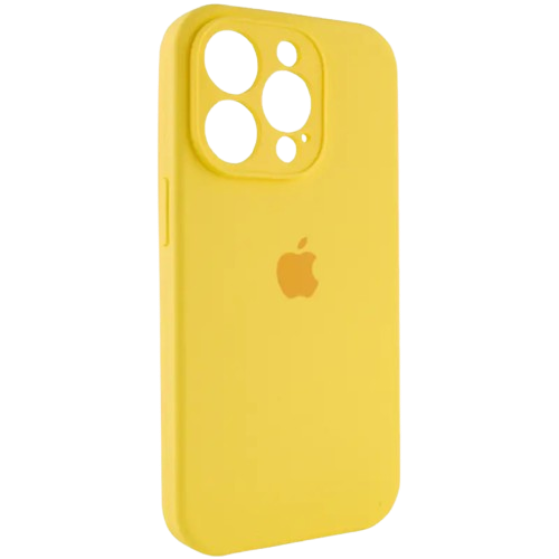 Apple silicone case FULL iPhone 14 Pro Yellow