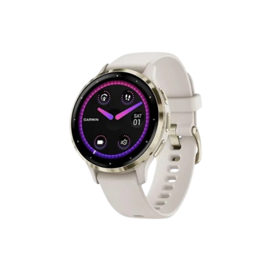 Смарт годинник Garmin Venu 3S Soft Gold with Ivory Case and Silicone Band (нові)