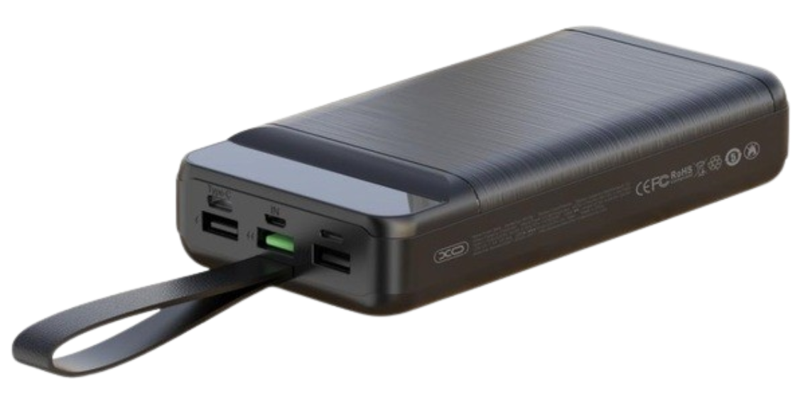 Портативний зарядний пристрій XO-PR156 30000mAh 22.5W Black