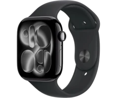 Apple Watch Series 11 GPS 46mm Jet Black with Black Sport Band M/L (вживані, ідеальний стан) А