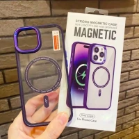 Чохол силіконовий Strong Magnetic Case iPhone 12 Pro Max Purple