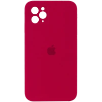 Чохол Apple silicone case iPhone 11 Rose Red (HC)