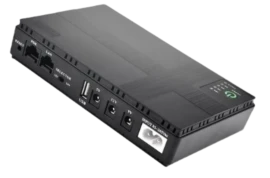 Power bank для роутера DC1018P 5v/9v/12v/USB/POE 18W Black