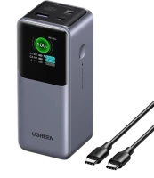 Портативний зарядний пристрій UGREEN (PB721) Nexode 20000mAh 130W Grey